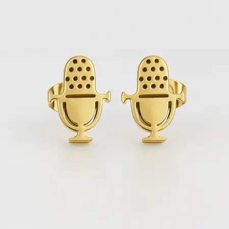 Pendientes Micrófono