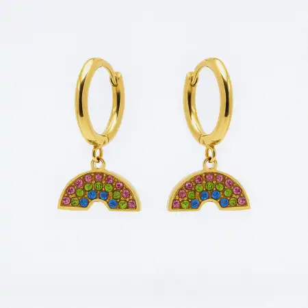 Pendientes Arcoíris