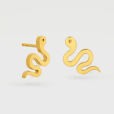 Pendientes Serpiente