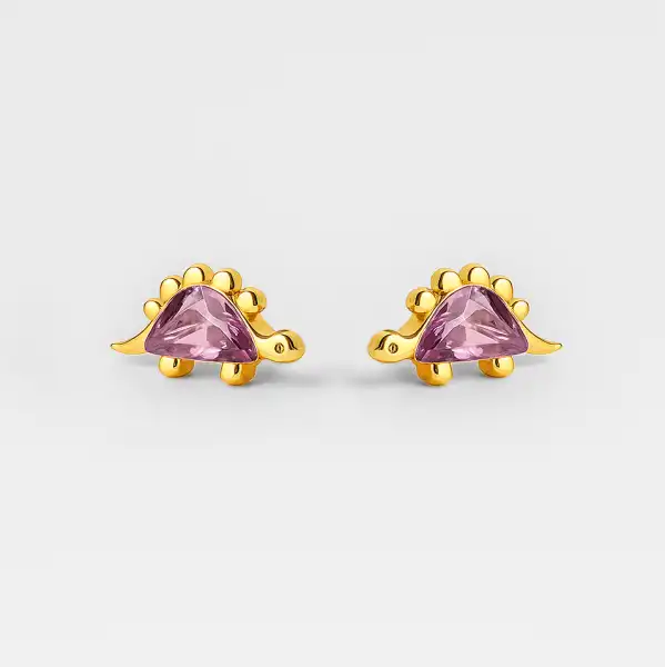 Pendientes Dinomichi - Estegosaurus