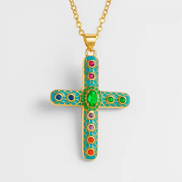 Collar Mexican Cross