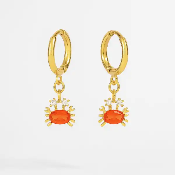 Pendientes Cangrejo